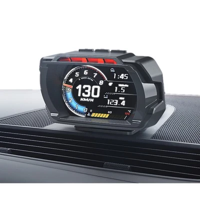 Car Dash Head Up Display HUD OBD2 Digital Speedometer Turbo RPM Oil Temp Alarm - Image 1 of 4