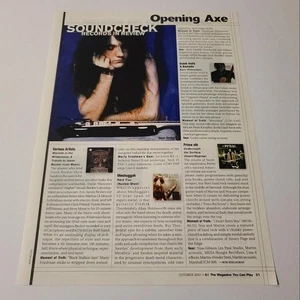 Jason Becker 1 Page Article/Clipping - Picture 1 of 1