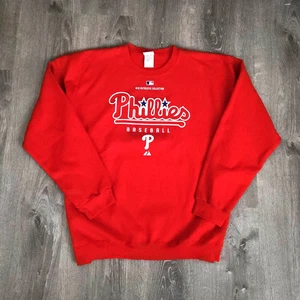 Sudadera De Colección Años 90 Y2K Philadelphia Phillies De Colección Para Hombres 2XL Majestuosa Cuello Redondo - Imagen 1 de 8