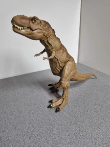Jurassic World Extreme Chompin Tyrannosaurus Rex Dinosaur Figure Mattel  - Picture 1 of 8