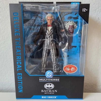 McFarlane Toys DC Theatrical Deluxe Edition Batman Returns Max Shreck Platinum Foto 1 de 4