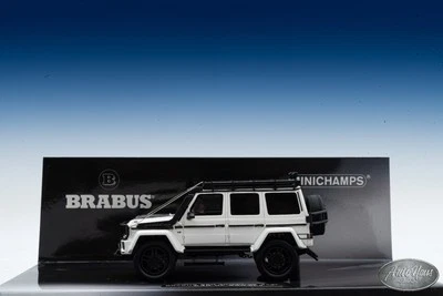 1/42 Minichamps 2017 Mercedes G Class Brabus 550 White 🤝ALSO OPEN FOR TRADE🤝 - Image 1 of 3