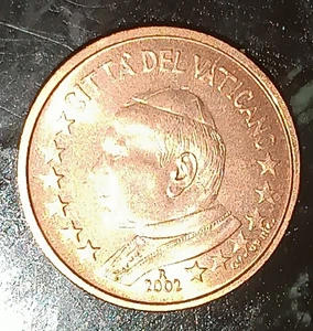 Vatikan Euro Münze 2 Cent Stück 2002 - Bild 1 von 1