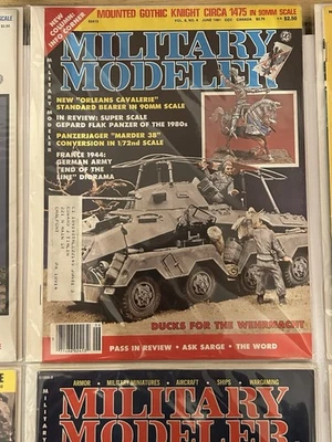 Military Modeler Magazine Lot of 40 Issues 1970s-1980s WWII Armor Diorama Scale - Image 1 of 4
