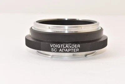 Adaptador Voigtlander SC para montagem E adaptador de montagem de câmera do Japão - Imagem 1 de 4