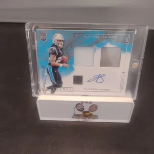 2024 Panini Impeccable  Jonathan Brooks Elegance Rc Dual Patch Patch /75 auto - Picture 1 of 4
