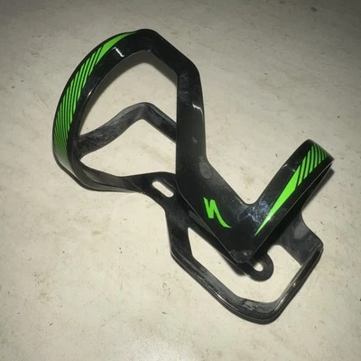Specialized Zee Cage II Черно-зеленая Клетка для Бутылок с Боковой загрузкой ПРАВАЯ Композитная - Изображение 1 из 4