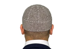 Gefaltete Samt-Stil Winter Beanie Mützen - Herren - weich, warm & stilvoll türkisch - Bild 1 von 12
