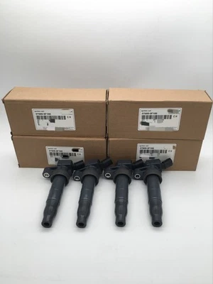 4X Ignition Coils + 4X Spark Plugs for 2011-2015 Kia Optima Sonata 2.4L L4 UF611 - Image 1 of 4