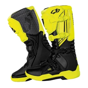 Jopa Forza Motocross MX Bike Boots - Black / Yellow Fluo - Picture 1 of 2