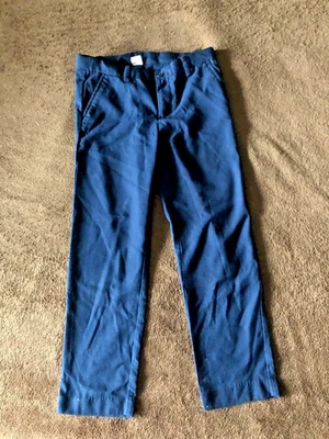 H&M Boys Straight  Trousers - Dark Blue - Size EUR 124 US 8 - Image 1 of 2