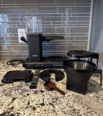 Technivorm Moccamaster KBGV Select 10 tazas cafetera negra mate 53948 + filtros Foto 1 de 4