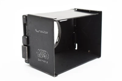 [Casi COMO NUEVO] Capucha de sombra Leica SOOFM para lente Summicron Summitar 5 cm de JAPÓN Foto 1 de 4