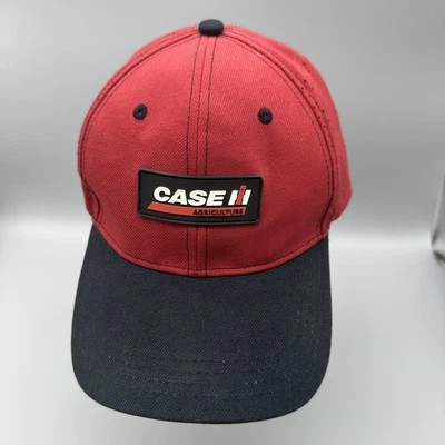 Gorra Case IH con cierre a presión en rojo y negro Malla Trucker Parche Agricultura Agricultura Agricultura Agricultura Foto 1 de 4