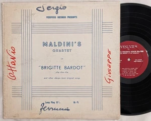 Vesuvius Records Presents SERGIO MALDINI'S QUARTET lounge-pop ITALY lp SIGNED - Imagen 1 de 5