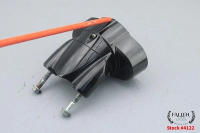 2006 Harley V-Rod Night Rod guidão riser medidor de velocidade montagem PRETO #4122 - Imagem 1 de 4