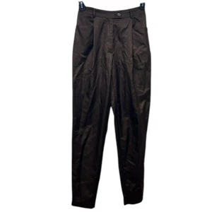 Moschino CheapandChic high rise pants brow sz 8 - Picture 1 of 6
