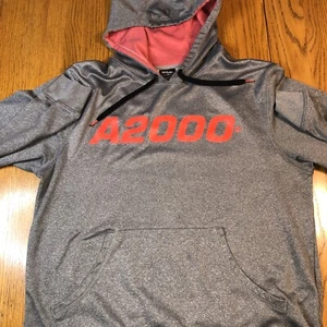 Wilson A2000 Baseball Hoodie Sweatshirt Men’s Medium Gray - Picture 1 of 8