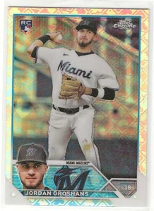 2023 Topps Chrome Logofractor Edition Jordan Groshans Rookie #9 - Picture 1 of 1