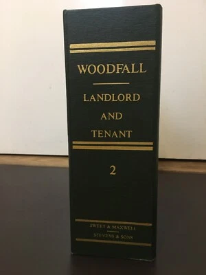Rare, Woodfall, Landlord and Tenant, vol.2, Looseleaf, Sweet & Maxwell 1994. - Image 1 of 4