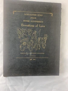 Evocations Of Love By Alexander King 1960 First Print - Picture 1 of 11
