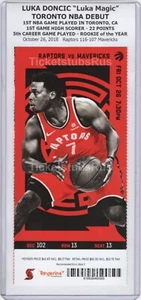 Luka Doncic TORONTO DEBUT 1st as HIGH SCORER 2018 Mavericks Raptors 10/26 Ticket - Picture 1 of 12