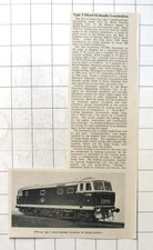 1961 1700 Horsepower Type 3 Diesel Hydraulic Locomotives For British Railways