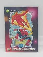 Marvel Impel Series 3 1992 Spider-Man & Human Torch Team-Ups Trading Card 71