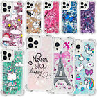 Soft Phone Case For iPhone 15 14 Pro Max 13 12 11 8 Printed Liquid Glitter Cover