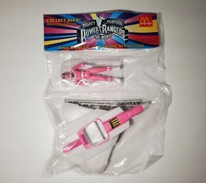 Mighty Morphin Power Rangers The Movie - Pink Ranger with Crane Ninjazord 1995 - Picture 1 of 4