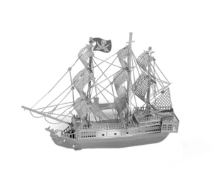 Metal Pirate Ship Model Kit: Queen Anne's Revenge 3D Puzzle for Adults - Collect - Picture 1 of 7