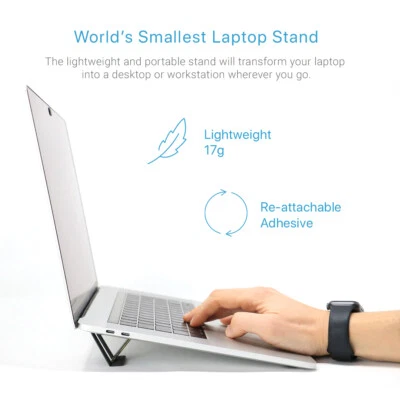 The Andana Ultra Slim, Small, Invisible, Portable Laptop Tablet Stand - Image 1 of 4