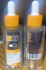 3 Global Beauty Care Facial Serum Vitamin C 1.7oz Anti-aging Skin Repair Serum - Picture 1 of 5