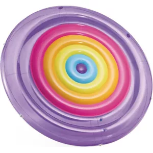 INTEX 57285EU Schwimminsel Rainbow Fiesta Island 201x24cm Badeinsel Luftmatratze - Bild 1 von 6