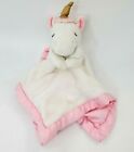 Carters Unicorn Security Blanket White Pink Gold 67211 Baby Girl Lovey B35
