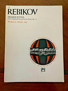 Rebikov - Silhouettes - Nine Childhood Pictures for the Piano, Opus 31 - 1977 - Picture 1 of 5