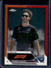 2023 Topps Chrome Formula 1 F1 Pierre Gasly Orange Red Refractor Driver #53