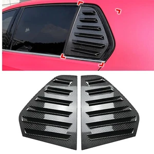 Car Rear Side Window Louver Shutter Trim Cover For Volkswagen Golf 8 MK8 20-2023 - Picture 1 of 10