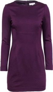 Abito tubino Anthropologie Trina Turk EGGPLANT DEEP PURPLE bordo pizzo nuovo con etichette - Foto 1 di 10