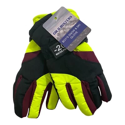 Boy's Size XS Toddler Winter Snow Gloves Cold Busters Multicolor Cold Weather - Image 1 of 4