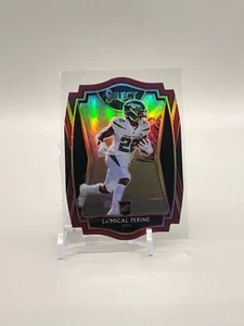 La'Mical Perine 2020 Select #180 Rookie Premier Level Maroon Die Cut Prizm - Picture 1 of 2