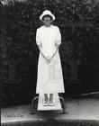 1993 Press Photo Camilla Carr on diving board in dress - Texas author