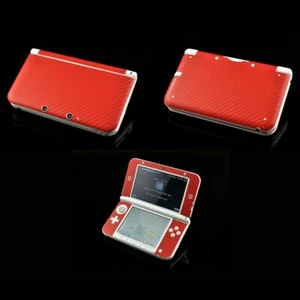 7 Colours Carbon Fiber Vinyl Decal Protector Skin Sticker for Nintendo 3DS XL/LL - Picture 1 of 15