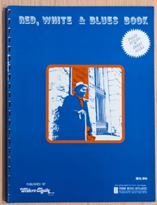 Red, White & Blues Book Piano Styles Jerry Allen Sheet Music NOS Song Book 1975 - Picture 1 of 4