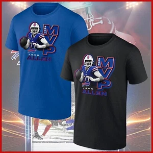 HOT SALE - Josh Allen Buffalo Bills 2024 NFL MVP T-Shirt All Size - Picture 1 of 6