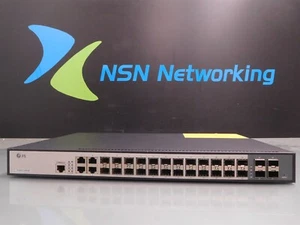 FS S3800-24F4S 24-Port Stackable Managed Gigabit SFP Switch 4x 10GE SFP+ Uplinks - Picture 1 of 8