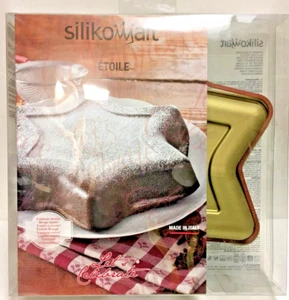 SILIKOMART STAR (ETOILE) MOLD NEW IN PACKAGE 9"  MADE IN ITALY - Picture 1 of 3