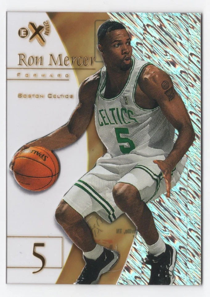 1997-98 1998 Skybox EX 2001 Ron Mercer Rookie Boston Celtics #80 - Image 1 of 2