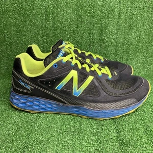 New Balance Fresh Foam Hierro Trailrunningschuhe schwarz/neon Herren 11 EE Weite - Bild 1 von 9