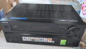 ONKYO TX-NR616 B AUDIO VIDEO RECEIVER 7.1 ch HDMI amplifier bundle w/ Remote mic - Picture 1 of 12